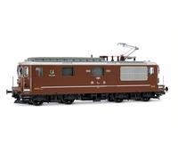 Rivarossi HR2960S BLS, Re 4/4 191 'Reichenbach' lungo con pantografo monobraccio e figurina del pilota, ep; locomotiva elettrica IV-V, con ruote a disco, con decoder DCC Sound