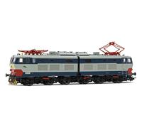 Rivarossi HR2968S FS, E.656 4a Serie livrea Originale, Senza grondaia, con smorzatori, EP. V, con decoder sonoro DCC Locomotiva Elettrica