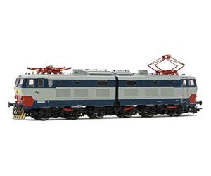 Rivarossi HR2968S FS, E.656 4a Serie livrea Originale, Senza grondaia, con smorzatori, EP. V, con decoder sonoro DCC Locomotiva Elettrica
