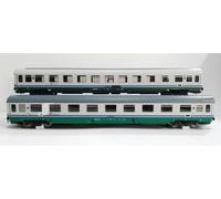 RIVAROSSI HR4286 Set 2 carrozze 2a classe Z1, x 2a classe scomparti, livrea XMPR