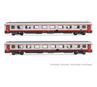 Rivarossi HR4351 - Carrozze Gran Conford nella colorazione Frecciabianca - Art.