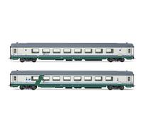 Rivarossi HR4354 set 2 carrozze Gran confort 1985 XMPR FS scala H0