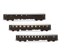 RIVAROSSI HR4365 Set livrea castano FS bagagliaio + 1 2 classe