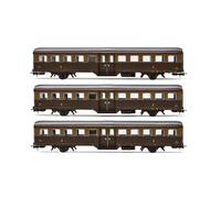 RIVAROSSI HR4369 Set 3 Corbellini 2 assi, terza classe, castano/isabella FS