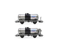 Rivarossi HR6607 Set 2 Carri Cisterna FS Mobil scala H0