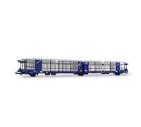 RIVAROSSI HR6646 carro trasporto auto 3 assi Laeks “Mega Car Carrier” livrea blu
