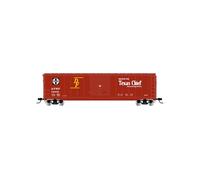 Rivarossi HR6662C ATSF, carro merci con porte scorrevoli'Texas Chief' senza passerella sul tetto, 12844 Carri merci