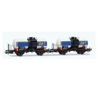 Rivarossi Hr6709 Set 2 Carri Cisterna Ip FS scala H0