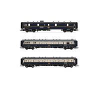 Rivarossi Rivarossi-HR4391 CIWL, 3-Unit Pack Edelweiss Pullman Express Kit di Costruzione per Bambini, Colore Marina Militare, HR4391