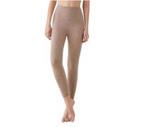 Rivccku Leggings Intimi Termici 100% Cashmere Donna - Calzamaglia Senza Cuciture Elastica, Luxuosa & Calda per Giorni Freddi