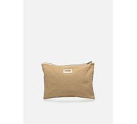 RIVE DROITE PARIS - Barbette - The Cool Pouch- Recycled Cott Marrone - Pelletteria T.U Marrone