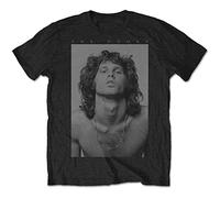 RIVE He Doors Jim Morrison Necklace Tee T-Shirt Mens Unisex Black M