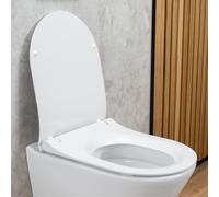 rivea Bahri Slim sedile WC, BR0041WH, Bahri bianco [WC > Sedili WC]
