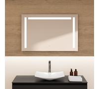 rivea Bahri specchio illuminato La: 100 cm, con illuminazione, diretta, BR2039MI, Bahri [Specchi > Specchi]