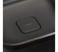 rivea coperchio di ricambio della valvola di scarico squadrato, BR0103BM, Universal nero opaco [Lavabi > Ricambi Lavabo]