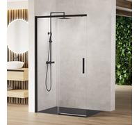 rivea Dia anta scorrevole 2 parti per ingresso ad angolo, pannello laterale o nicchia La: 140 A: 200 cm, battuta sinistra, BR0634BM, Dia [Box Doccia > Porte Scorrevoli]