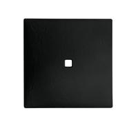 rivea Dia copertura scarico per piatto doccia rettangolare, BR0106BM, Dia nero opaco [Piatti Doccia > Accessori per Piatti Doccia]