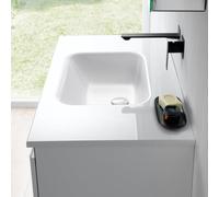 rivea Dia lavabo integrato ultrapiatto La: 101 A: 2 P: 51,5 cm, BR0055WH, Dia bianco [Lavabi > Lavabi Integrati]