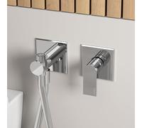 rivea Dia miscelatore monocomando con doccetta bidet, BR2069PC, Dia cromo [Rubinetteria Bagno > Bidet / Set Doccetta WC]