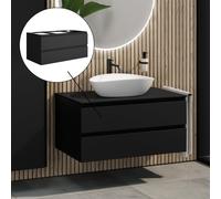 rivea Dia mobile La: 100 cm con 2 scomparti estraibili, BR0033BM, Dia [Mobili da Bagno > Mobili Lavabo]