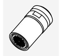 rivea Dia ricambio aeratore per rubinetto bidet, BR2117PC, Dia cromo [Rubinetteria Bagno > Ricambi Rubinetteria Bagno]