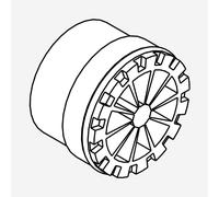 rivea Dia ricambio aeratore per termostatico vasca con set doccia, BR2148XX, Dia [Rubinetteria Bagno > Ricambi Rubinetteria Bagno]