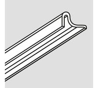rivea Dia ricambio profilo soglia anta, BL001808CR, Dia cromo [Box Doccia > Accessori per Cabine Doccia]