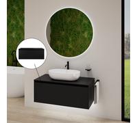 rivea Dia soleado mobile La: 100 cm con 1 scomparto estraibile, BR0107BM, Dia soleado [Mobili da Bagno > Mobili Lavabo]