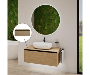rivea Dia soleado mobile La: 100 cm con 1 scomparto estraibile, BR0107SO, Dia soleado [Mobili da Bagno > Mobili Lavabo]
