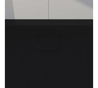 rivea Dia square copertura scarico per piatto doccia, BR0913BM, Dia nero opaco [Piatti Doccia > Accessori per Piatti Doccia]