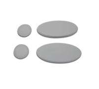 rivea / evineo set di ricambio tampone per anello sedile e coperchio smart WC, BL0623, grigio [WC > Ricambi WC]