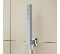 rivea Malie set doccia con gomito di collegamento a parete, BR2087PC, Malie cromo [Rubinetteria Bagno > Set Doccia]