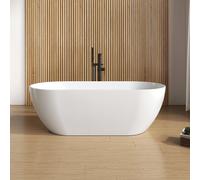 rivea Malie vasca da bagno freestanding L: 180 La: 80 cm, BR0072WH, Malie bianco [Vasche da Bagno > Vasche da Bagno Freestanding]
