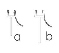 Rivea ricambio guarnizione anta inferiore, BL001729, Dia [Box Doccia > Accessori per Cabine Doccia]