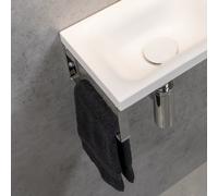 rivea set supporto consolle per lavabi per le mani Picabo, BN081010, Picabo cromo [Mobili da Bagno > Accessori per Mobili da Bagno]