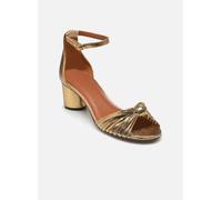 Rivecour - Sandales n°478 - Cuir laminé - Doré Oro e bronzo - Sandali e scarpe aperte 40 Oro e bronzo