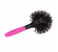 Rivegno a bomba bomba 3d a bomba 3 360 ° spazzola per capelli di stile rotondo rotondo per le donne che asciugavano la pettina
