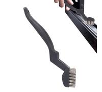Rivegno a filo | Piccole spazzole a maniglia curva con gancio di coda | Pespa setole a filo | Wirebrush per la pulizia | Rimozione della ruggine e decontaminazione di setola curva per la pulizia