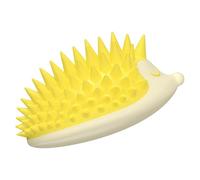 Rivegno a shampoo, pennello per la rimozione della forfora, scrubber a secco bagnato, silicone morbido, crescita dei capelli e salute del cuoio capelluto, 5,3x9,7 cm, per capelli corti o lunghi elasti