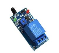 Rivelatore del Modulo Sensore di IR Rilevatore della Sorgente di Fuoco CC 12V Modulo relè di Rilevamento Allarme Antincendio con sensibilità Regolabile