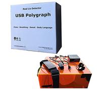 Rivelatore di menzogne reale della casa di Polygraph USB