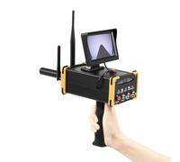 Rivelatore di metallo, 3248FT portata palmare Ricerca del tesoro Ricerca del tesoro in metallo con schermo LCD per trovare metalli preziosi