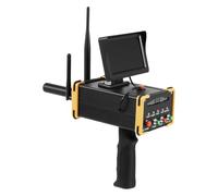 Rivelatore di metallo con display LCD, portata 990 m e profondità 16 m, ricaricabile ad alta precisione per archeologia/caccia al tesoro/sicurezza