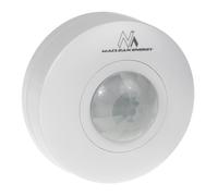 Maclean MCE314 W Rilevatore di movimento PIR, portata 6 m, soffitto, carico massimo 1200 W, IP20, (Bianco)