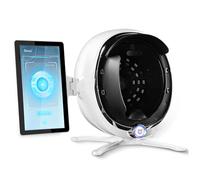 Rivelatore digitale 3D per l'analisi della pelle del viso, 38 milioni di pixel, analizzatore di umidità facciale spettrale per salone di bellezza e cura della pelle sana