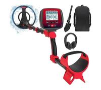 Rivelatore D'oro Metal Detector 6 Modalità Di Rilevamento Display LCD Con Sensibilità A 5 Livelli IP68 Impermeabile Con Cuffia