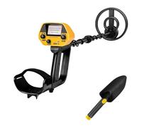 Rivelatore D'oro Metal Detector Con Bobina Di Ricerca Impermeabile Da 20 Cm Regolabile For Bambini Adulti Principianti Disco Tutti I Metalli(A)