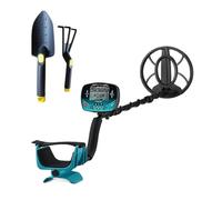 Rivelatore D'oro Metal Detector Oro LCD Ricerca Target ID Profondità Massima Caccia Al Tesoro Pin Pointer Impermeabile Individua Modello(MD910 SR)