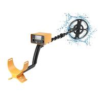 Rivelatore D'oro Metal Detector Pinpointer Gold Finder Machine Cacciatore Di Tesori Portatile Rilevatore Di Metalli Impermeabile Con Profondità D'oro(Yellow)