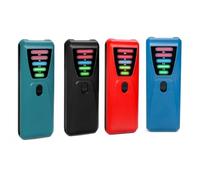 Rivelatore elettromagnetico ad alta sensibilità, 50/60 Hz, per test EMF, compatto e portatile, realizzato in materiale ABS, per uso quotidiano, colore: rosso/nero